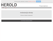 Tablet Screenshot of herold.com.pl