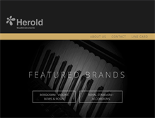Tablet Screenshot of herold.de.com